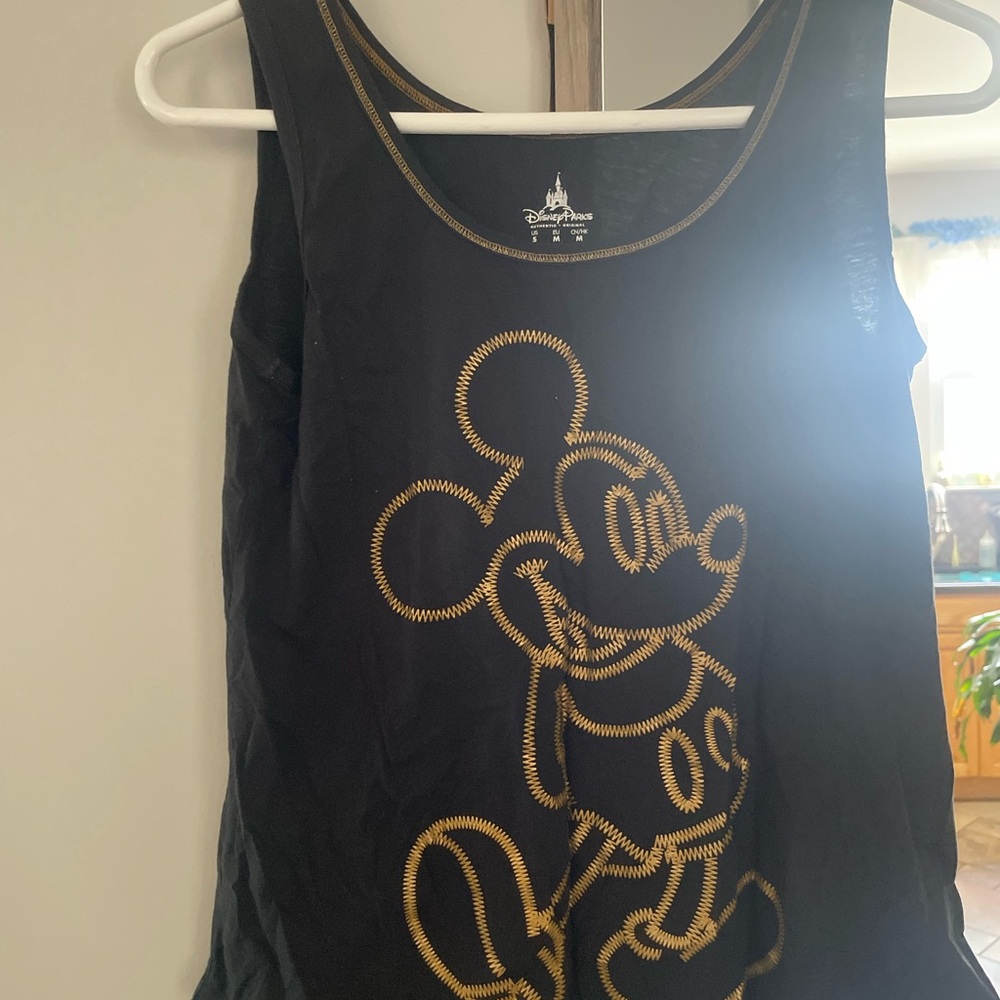 Disney Black and Gold Disneyland Resort Tee